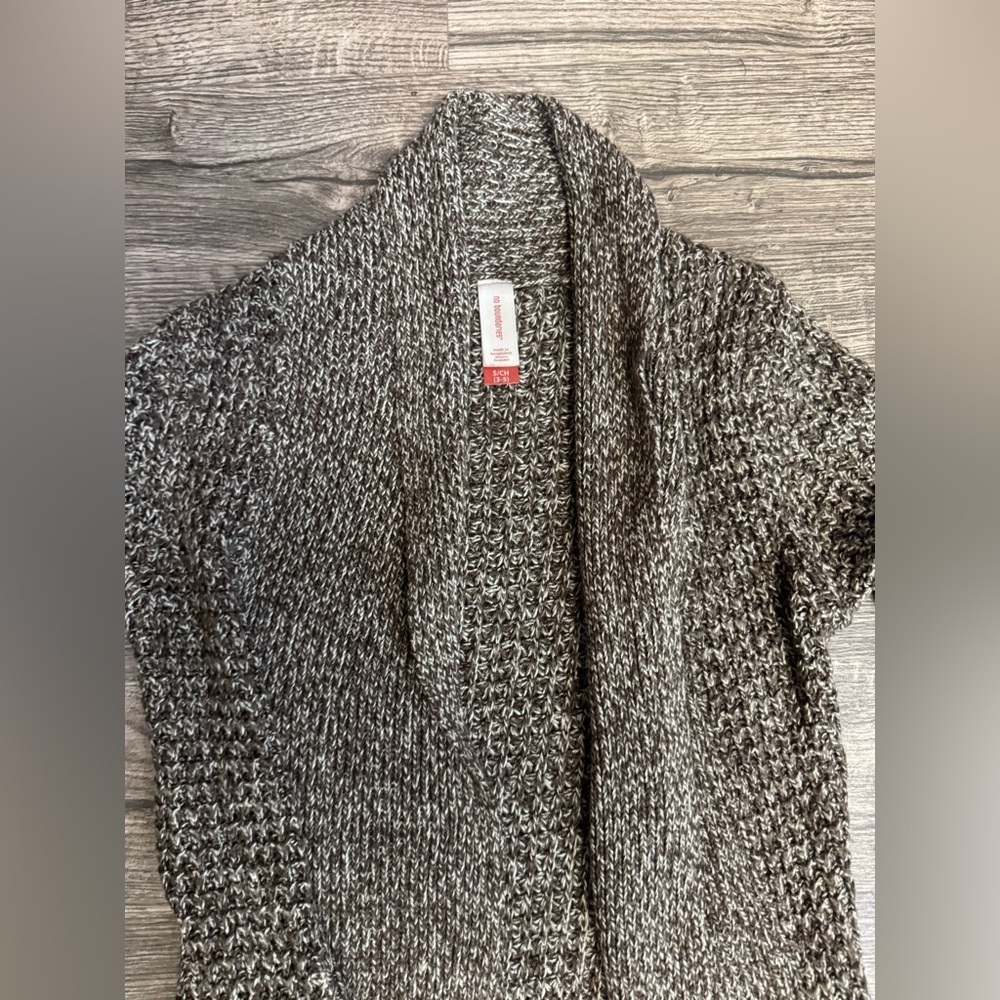 No Boundaries Monochrome Knit Cardigan - Picture 3 of 6